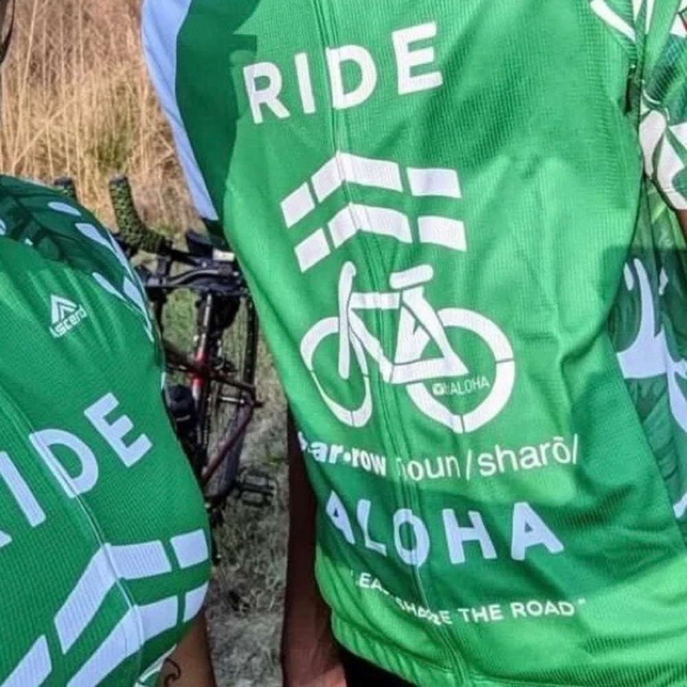 Ride Aloha Bicycle Sharrow Cycling Jersey (WOMEN)